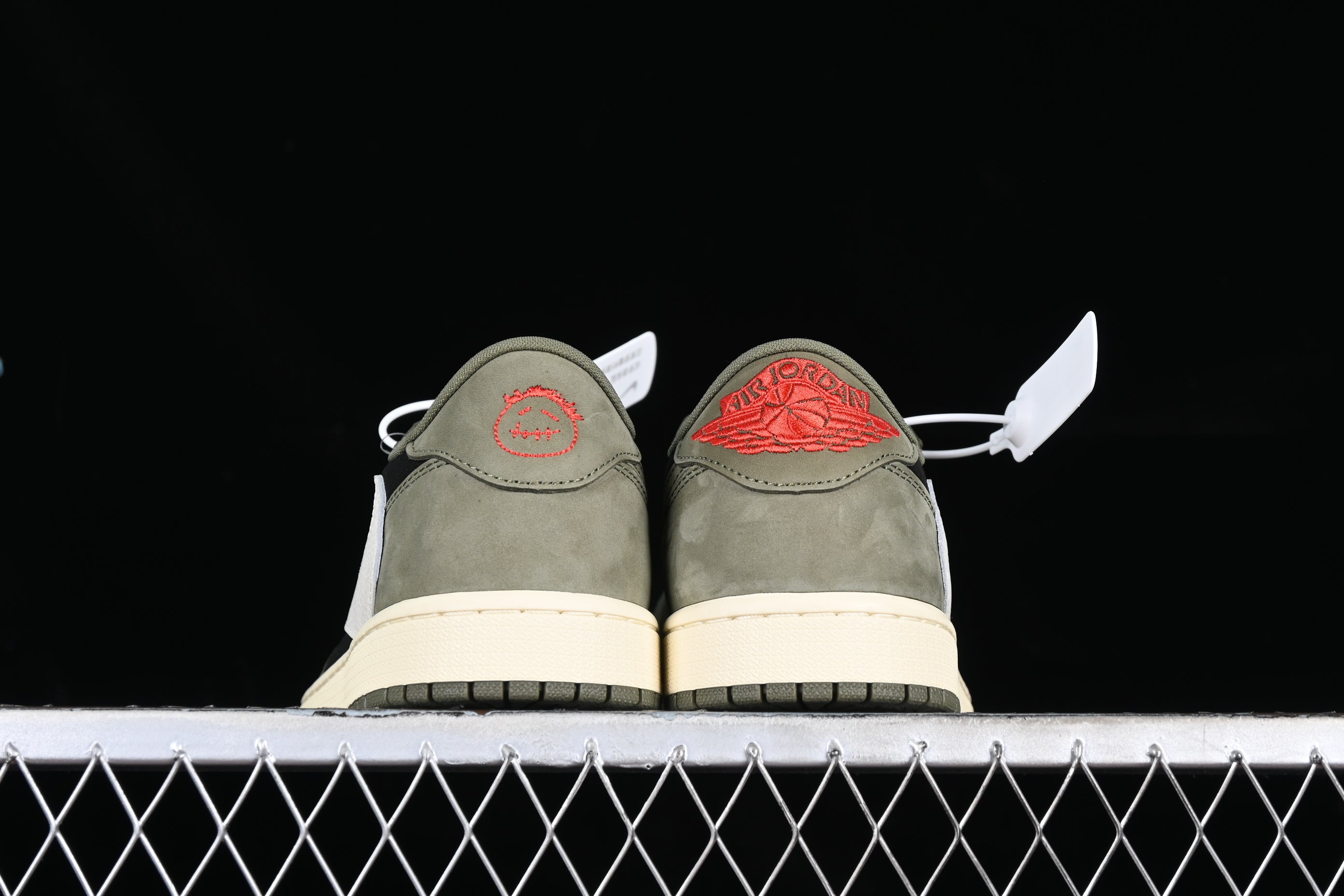 Travis Scott x Nike Air Jordan 1 "Black Olive"