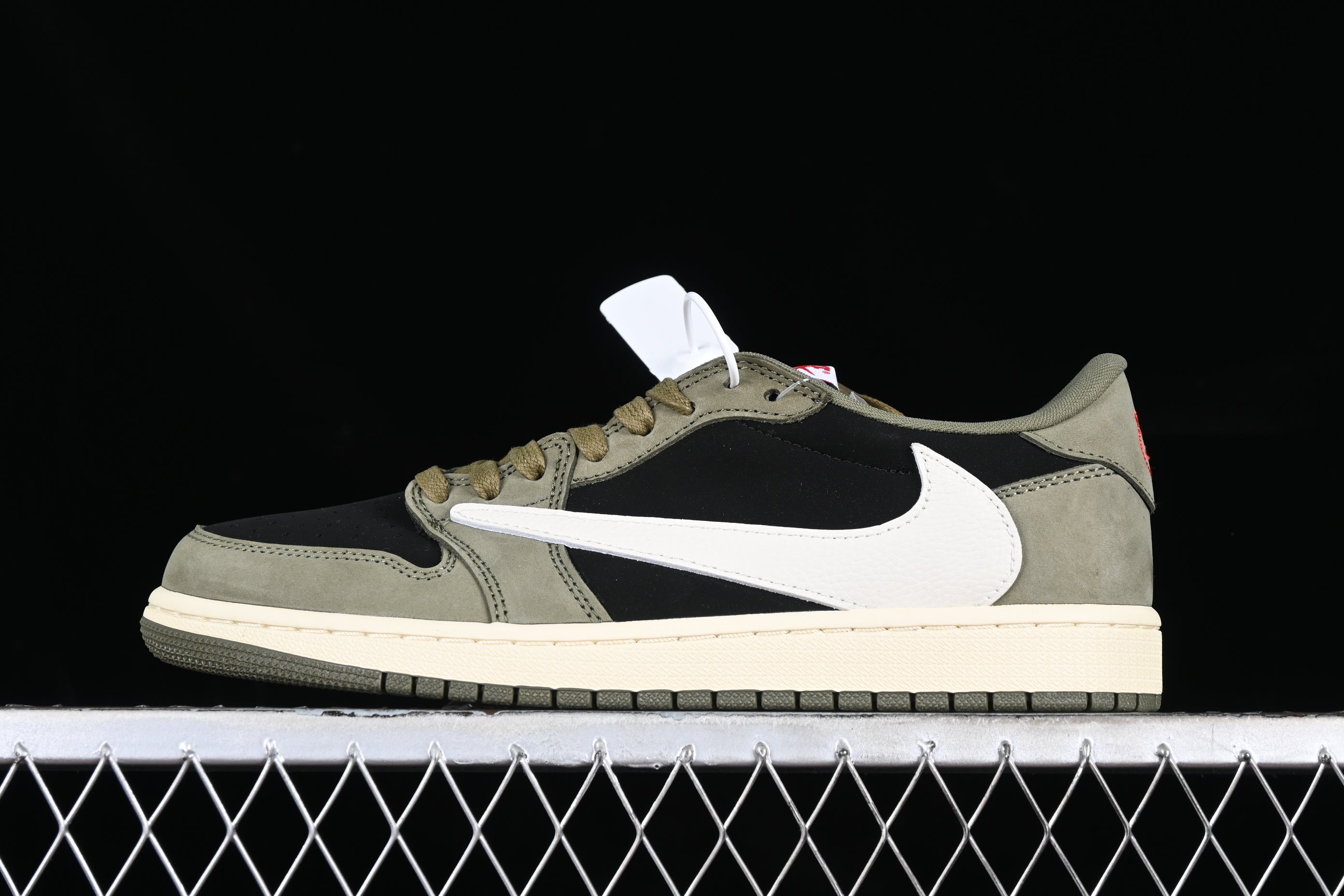 Travis Scott x Nike Air Jordan 1 "Black Olive"